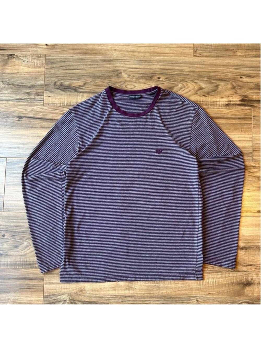 Emporio Armani Underwear Graphic Long Sleeve T-Shirt Size Large